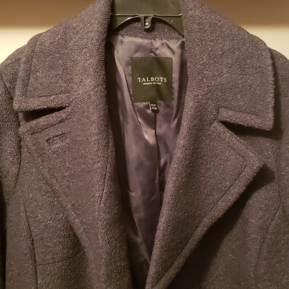 Knee high pea coat